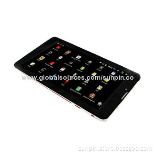 Dual-SIM phone call innovative tablet PC with GPS, FM, Wi-Fi supported, China factory, best price